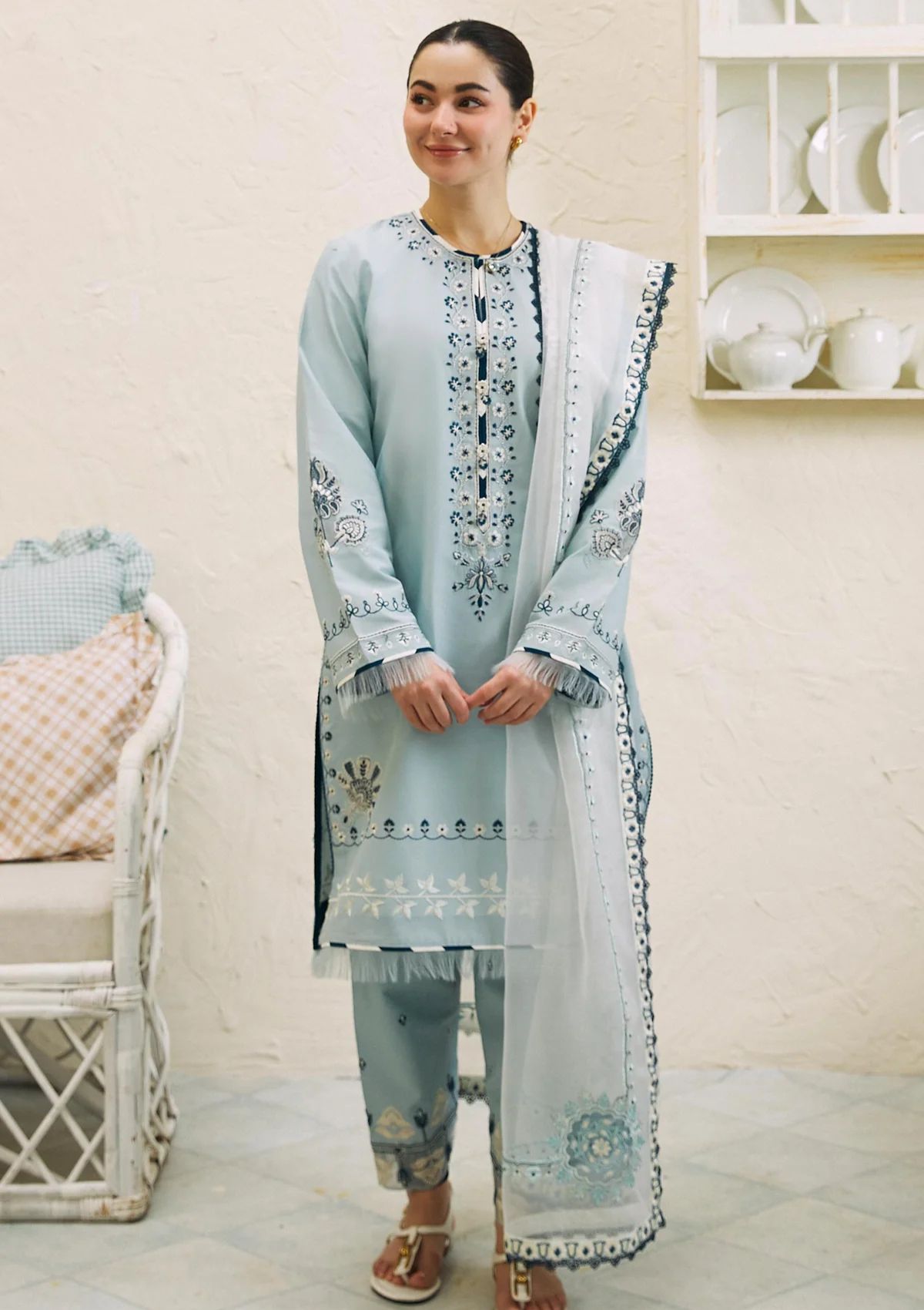 Lawn Collection - Zara Shahjahan - Coco - Unstitched 24 - ZC#1A - ARZOO