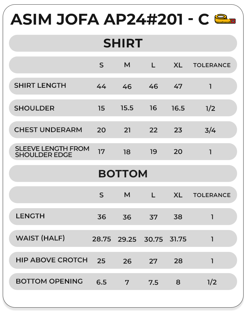 Size Chart Image
