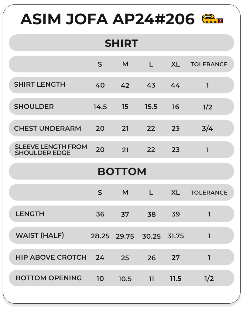 Size Chart Image
