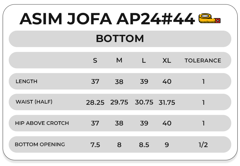Size Chart Image