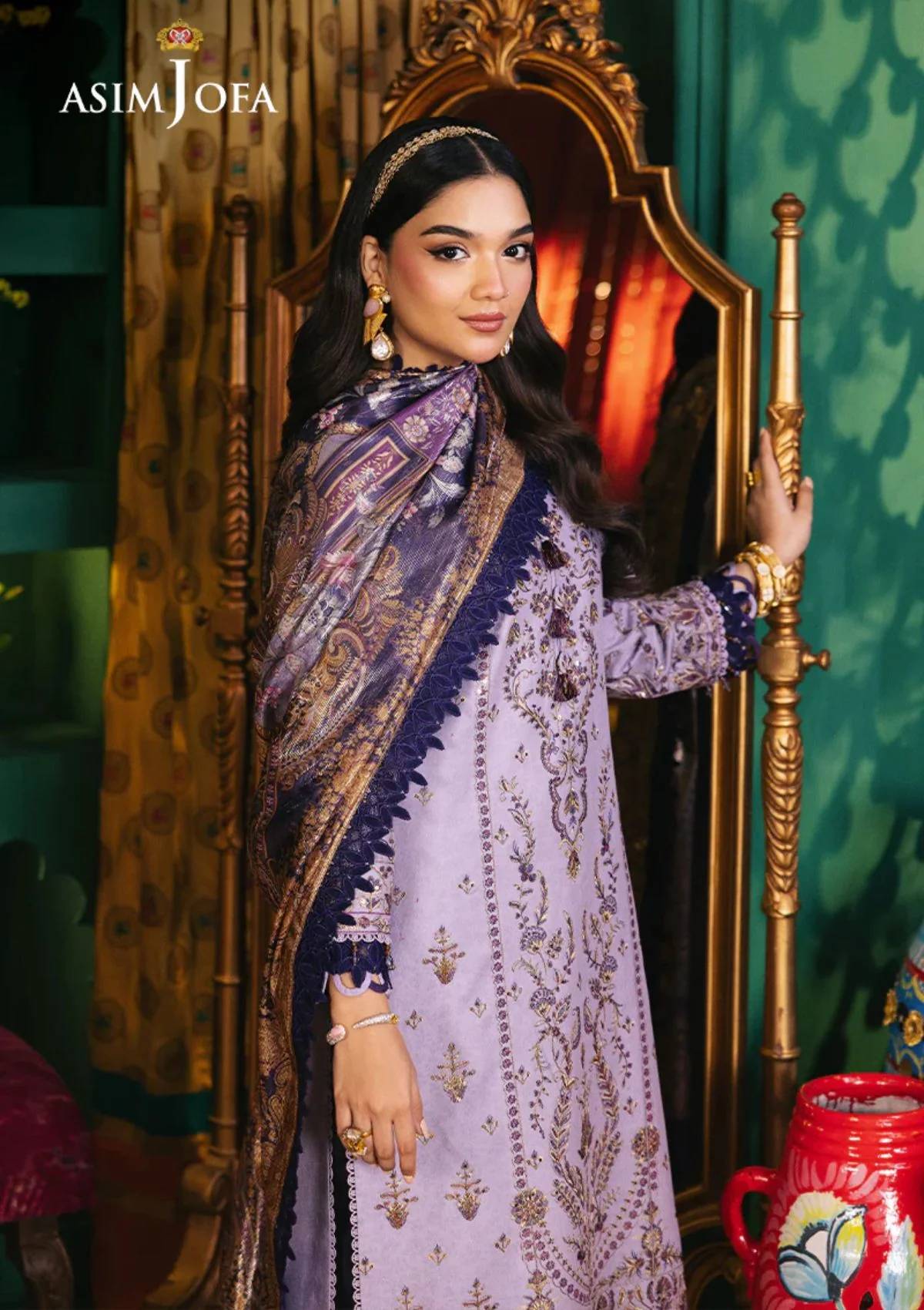 Lawn Collection - Asim Jofa - Rania - AJRA#19