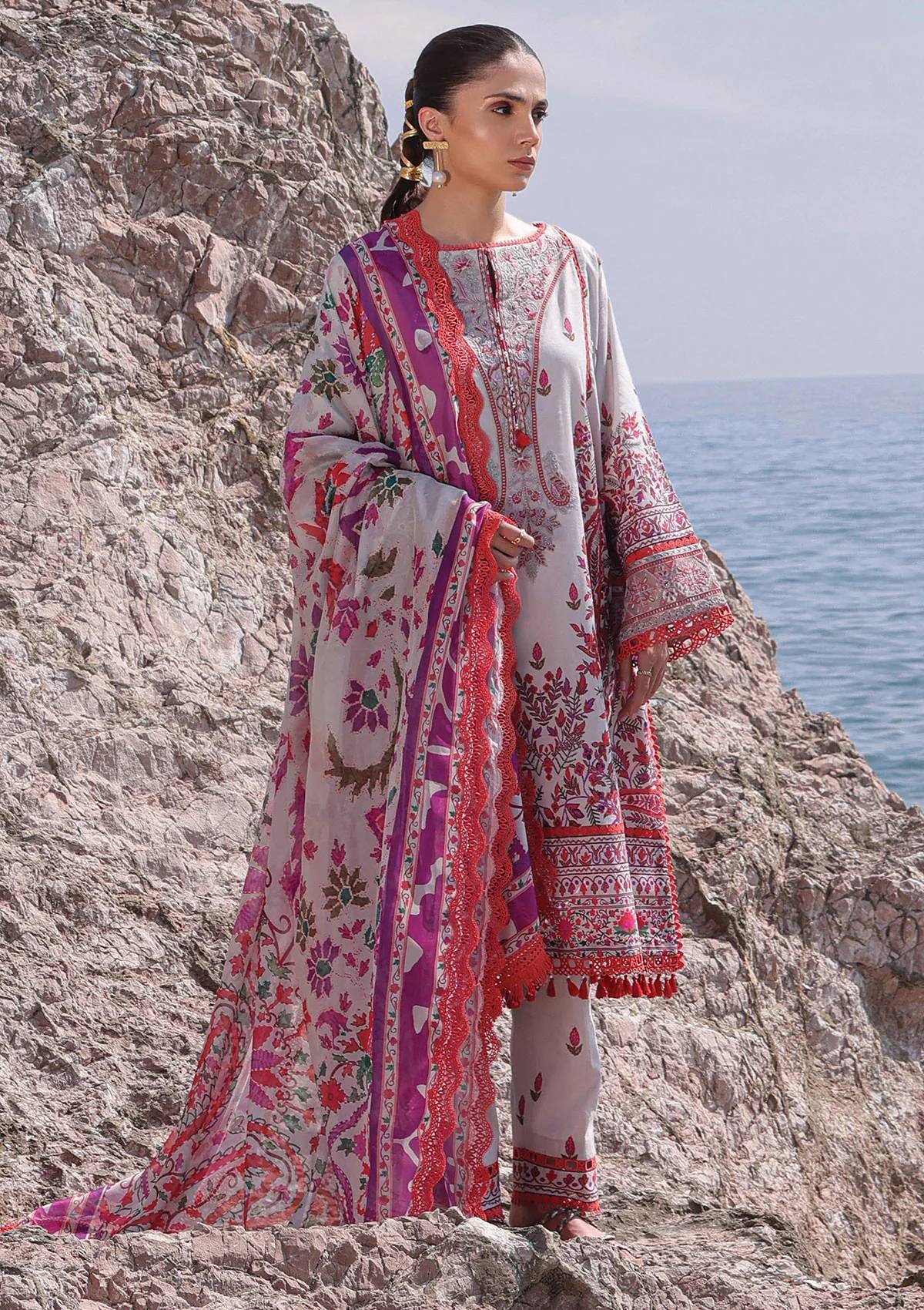 Lawn Collection - Ayzel - Tropicana - AZL#02 - ALENIA