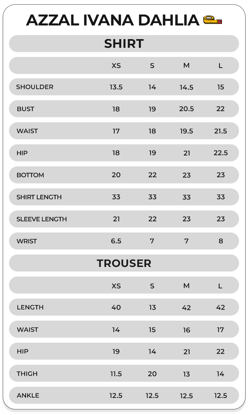 Size Chart Image