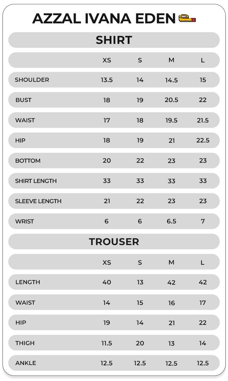 Size Chart Image