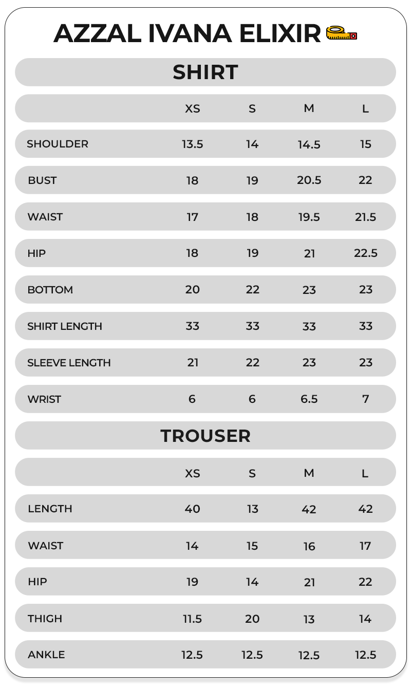 Size Chart Image