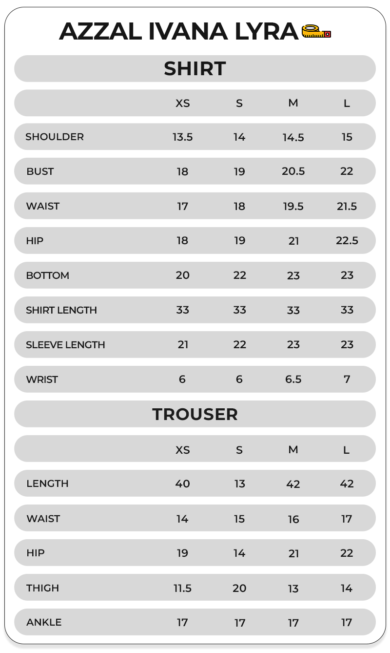 Size Chart Image