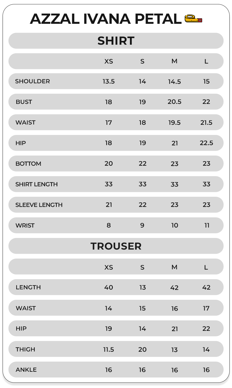 Size Chart Image