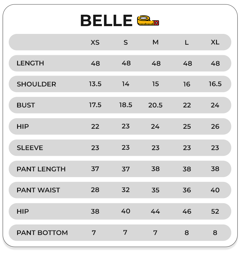 Size Chart Image