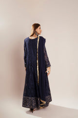 Pret Collection - Manahils - Safiyya - KURTI 099 - N Blue