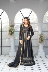 Pret Collection - Manahils - Jal Pari - B 007-BLACK