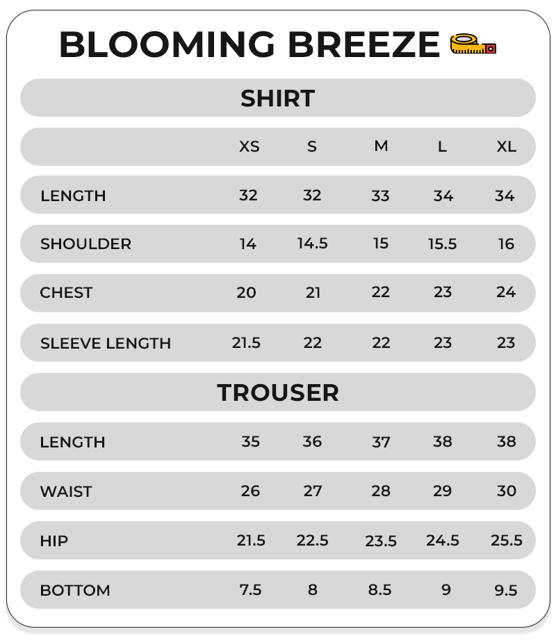 Size Chart Image