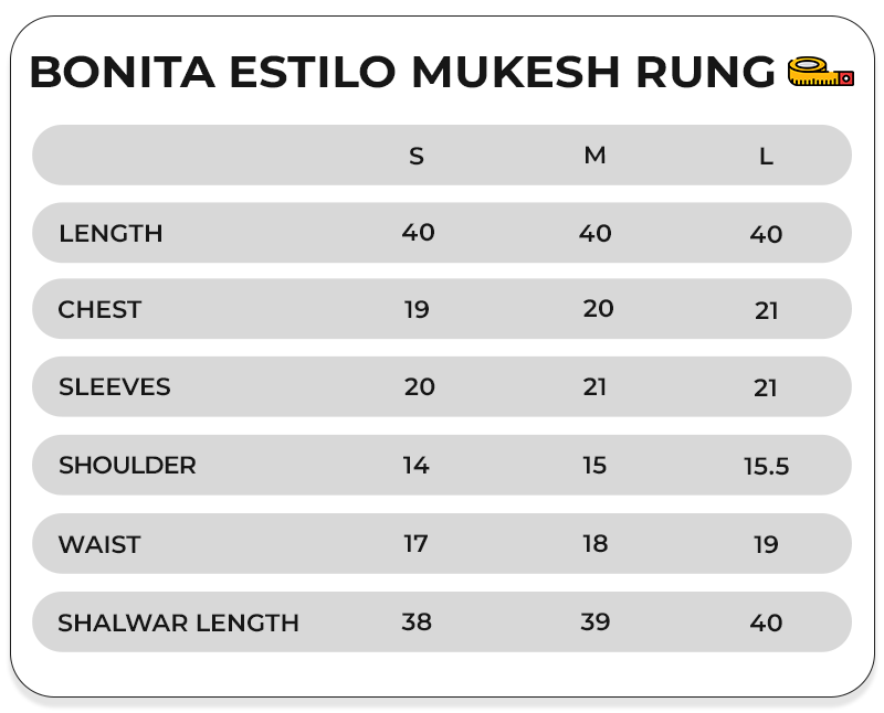 Size Chart Image