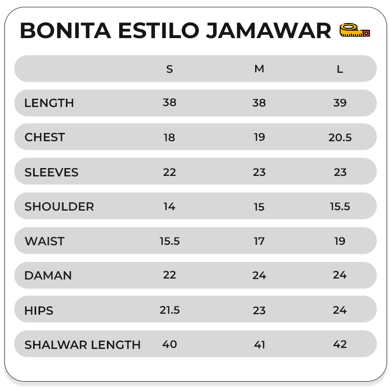 Size Chart Image