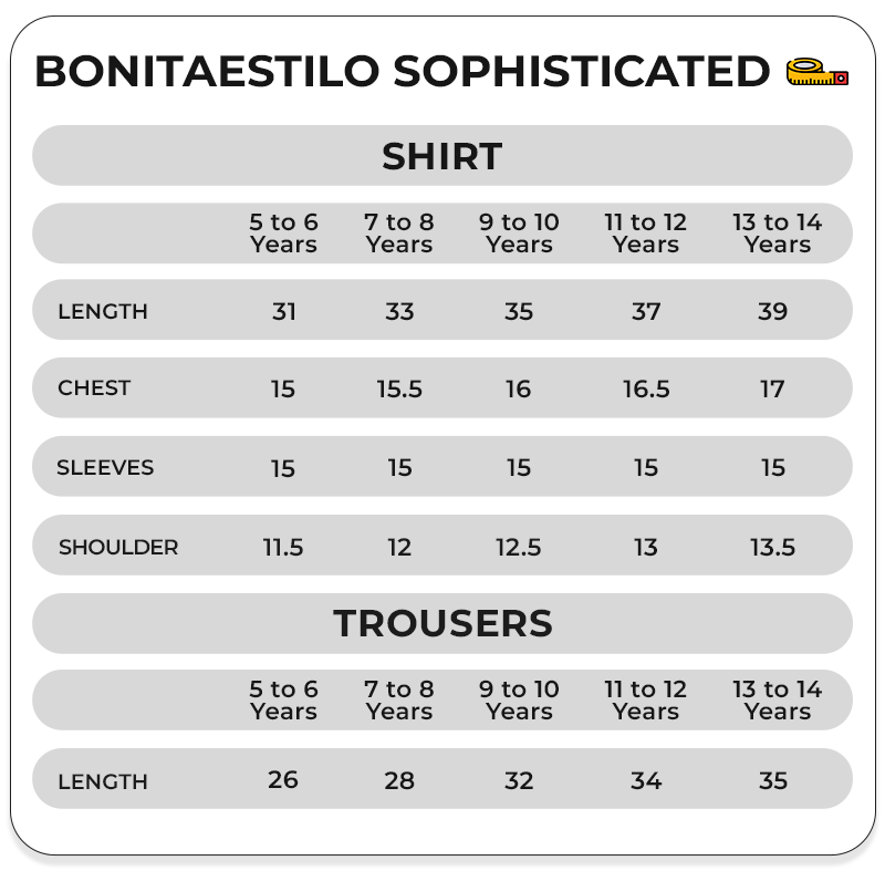 Size Chart Image