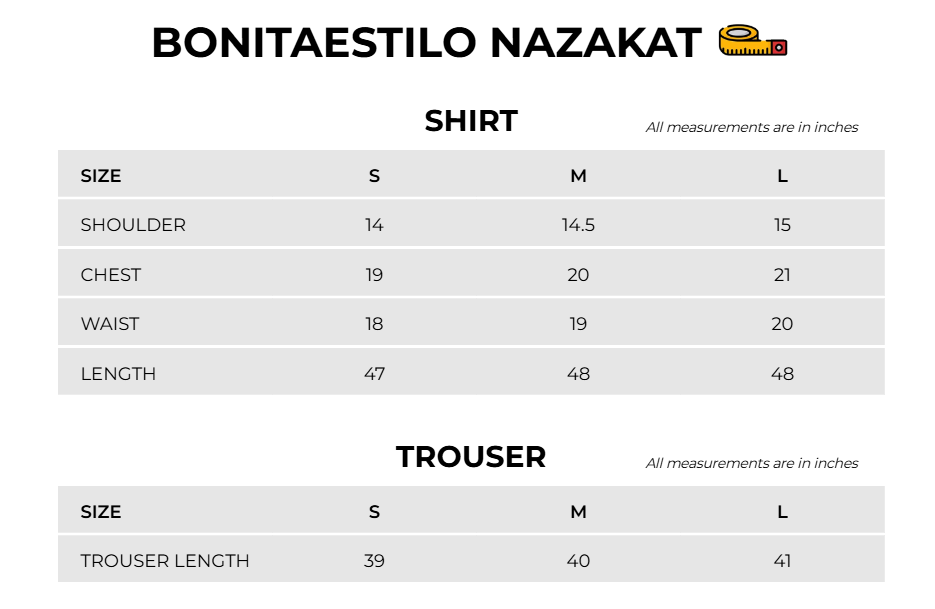 Size Chart Image