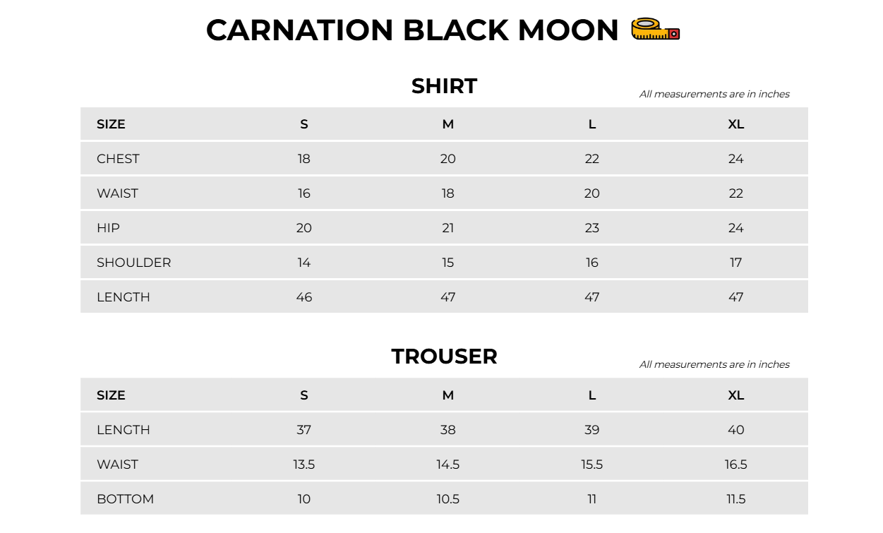 Size Chart Image