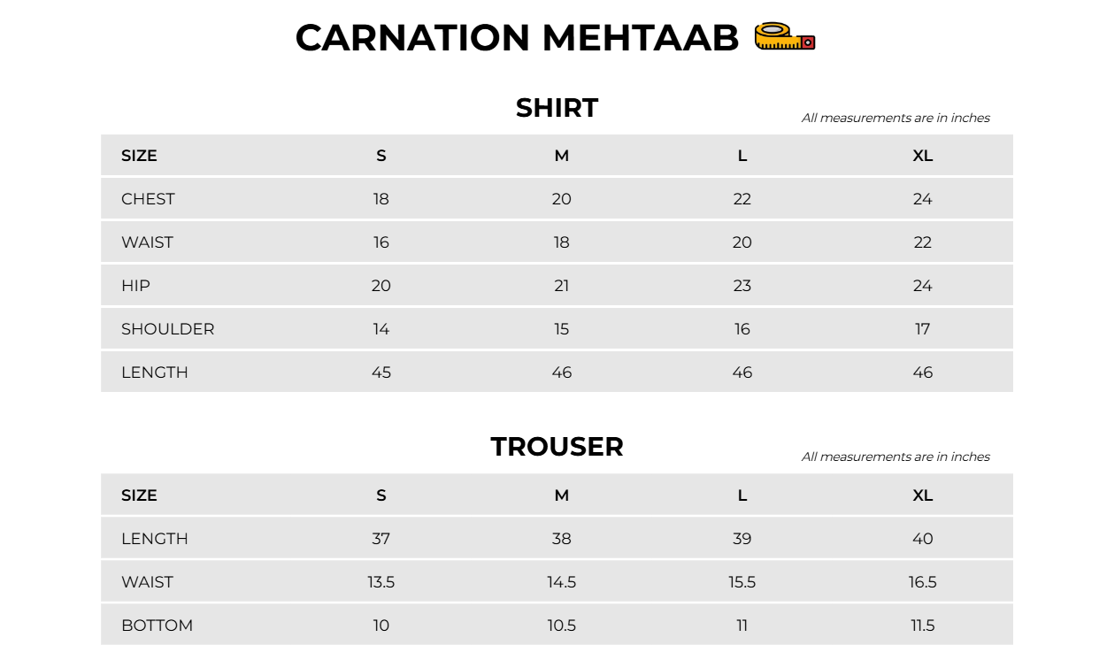 Size Chart Image