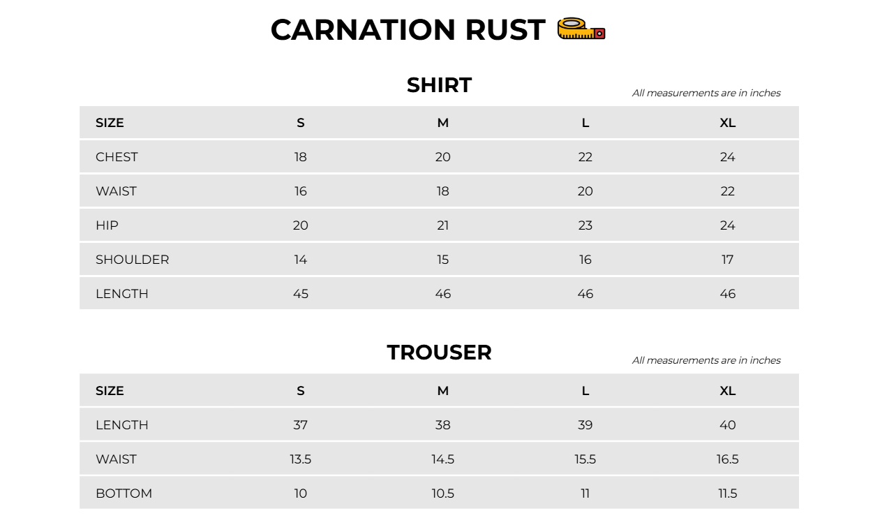 Size Chart Image