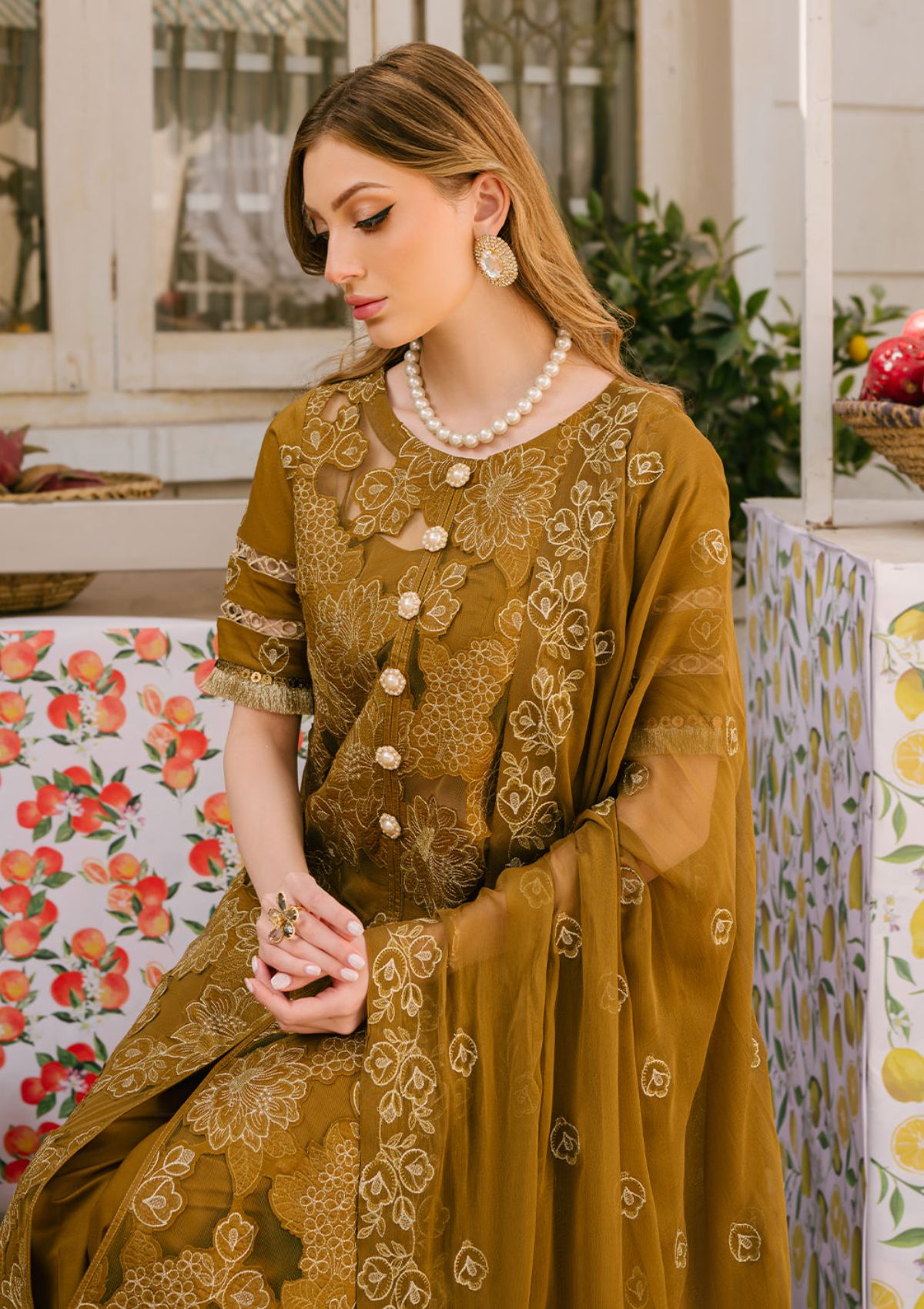 Lawn Collection - Mahnur - Mahrukh - Eid Edit 24 - ME24#4 - CHLOE