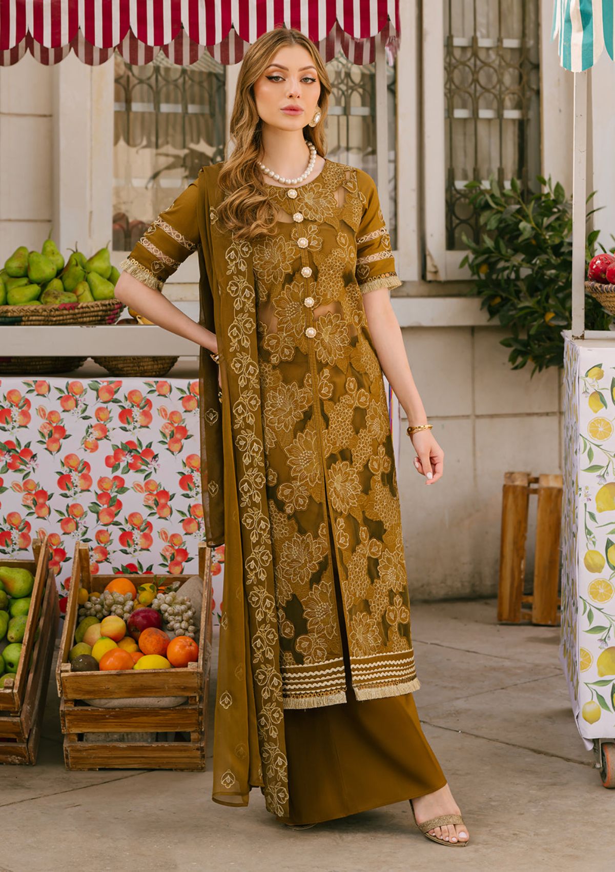 Lawn Collection - Mahnur - Mahrukh - Eid Edit 24 - ME24#4 - CHLOE