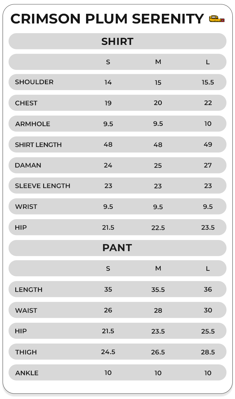 Size Chart Image