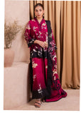 Winter Collection - Meerak - Fiore - 3 Piece - MFL24#02 - Twilight