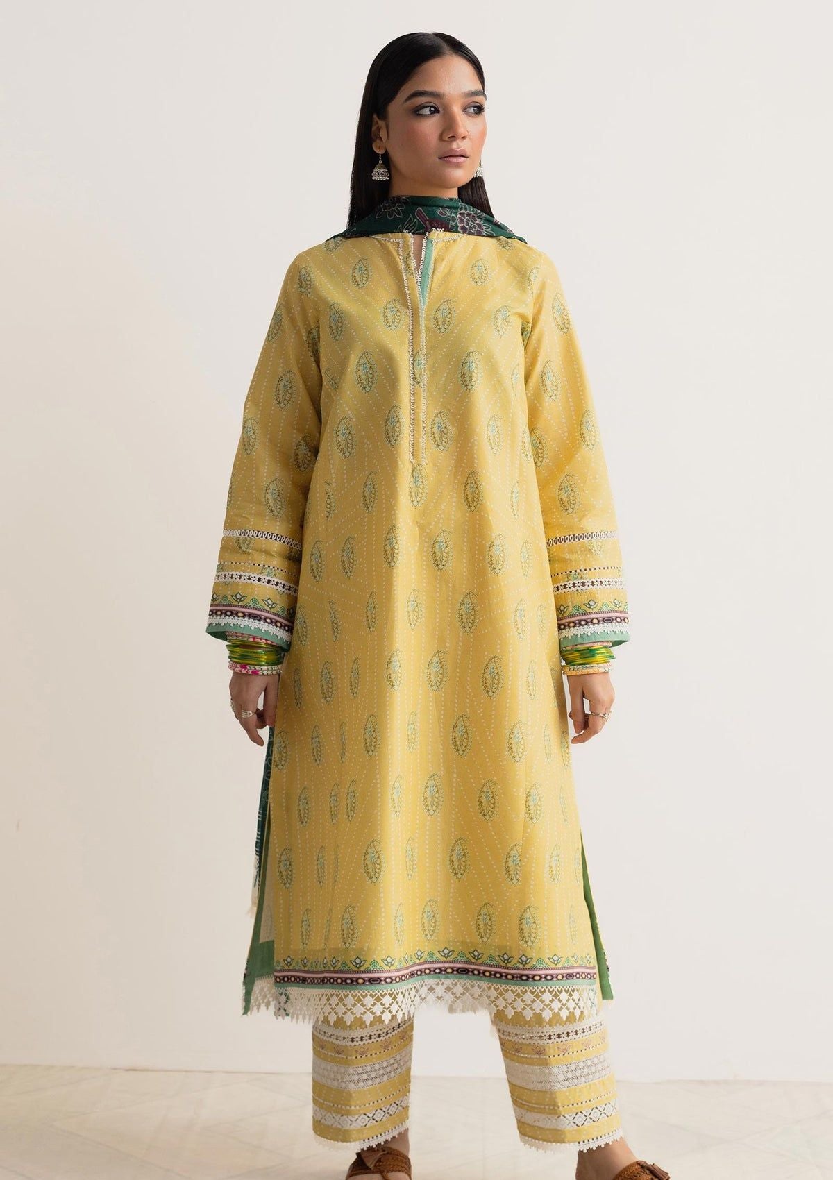 Lawn Collection - Zara Shahjahan - Coco - Prints - CP24#10 - Champa