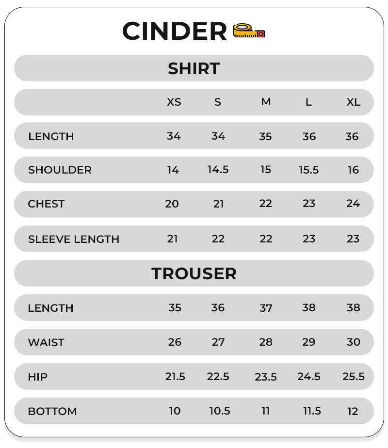 Size Chart Image