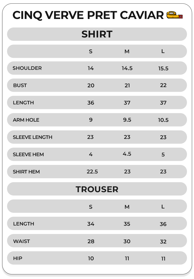 Size Chart Image