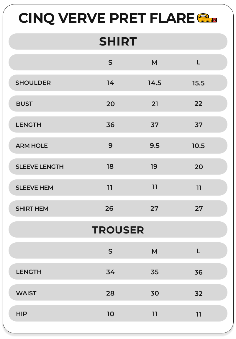 Size Chart Image