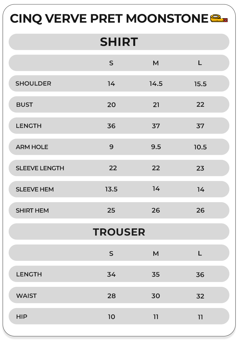 Size Chart Image