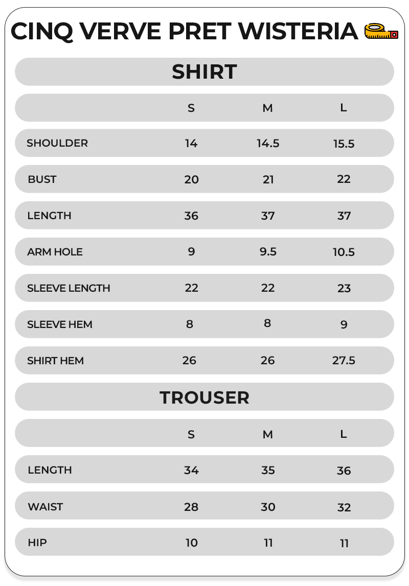 Size Chart Image