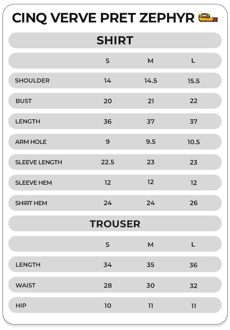 Size Chart Image