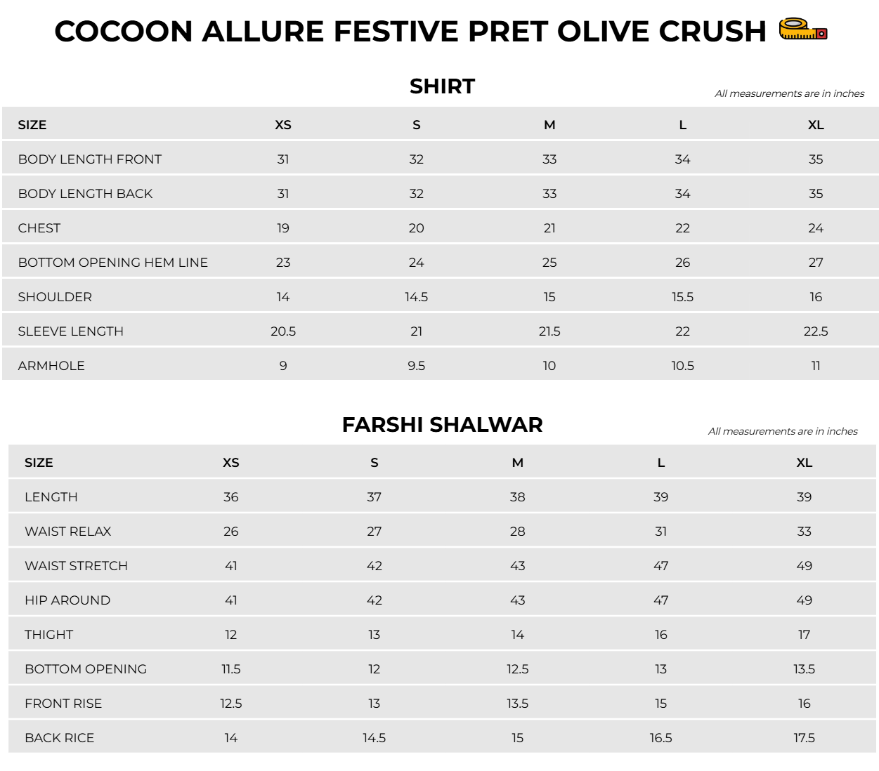 Size Chart Image