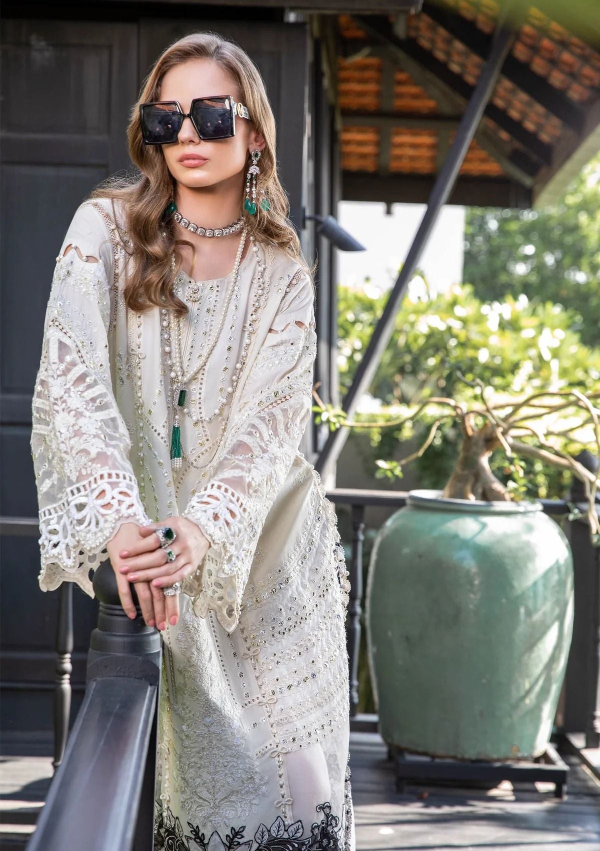 Lawn Collection - Maria B - Eid - EL#2 - Off White