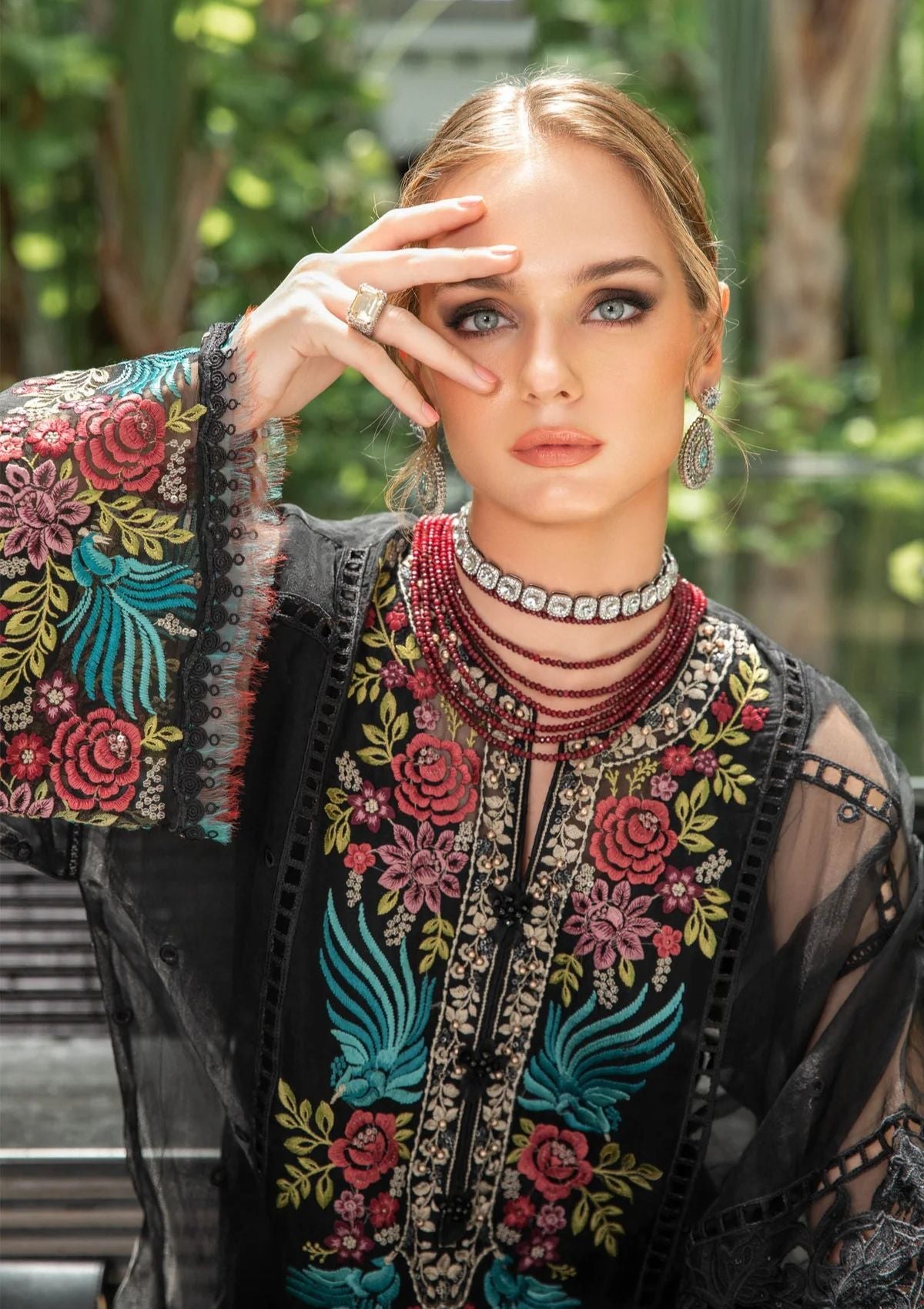 Lawn Collection - Maria B - Eid - EL#4 - Black