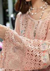 Lawn Collection - Maria B - Eid - EL#7 - Peach