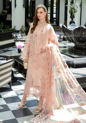 Lawn Collection - Maria B - Eid - EL#7 - Peach