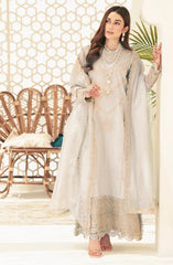 Lawn Collection - Maryum N Maria - Amaya - Classic Ecru (MLFD-121)