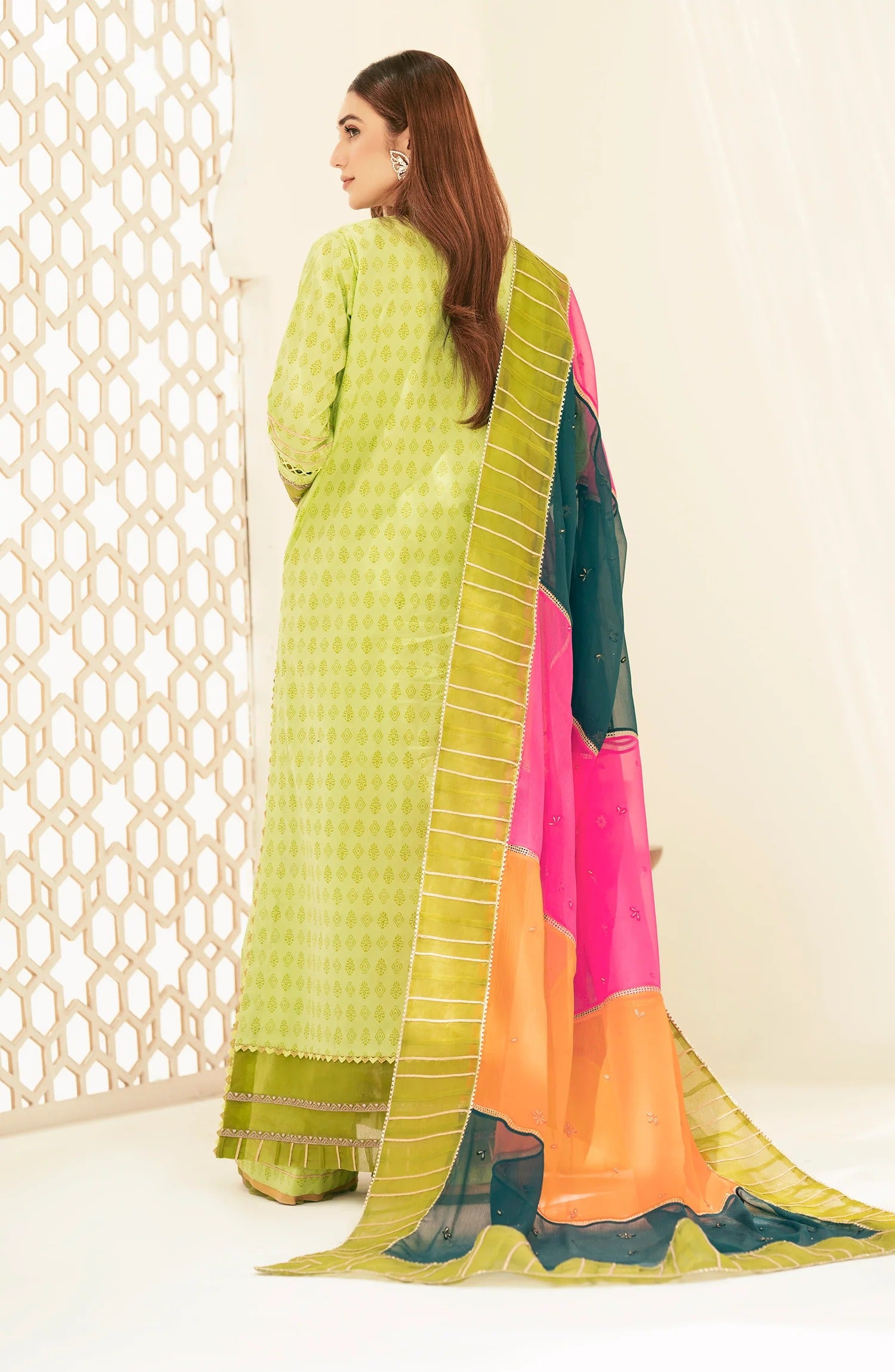 Lawn Collection - Maryum N Maria - Amaya - Lime Whispers (MLFD-126)