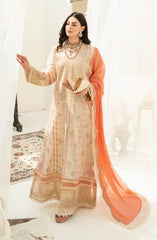 Lawn Collection - Maryum N Maria - Amaya - Graceful Beige (MLFD-127)