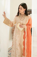 Lawn Collection - Maryum N Maria - Amaya - Graceful Beige (MLFD-127)