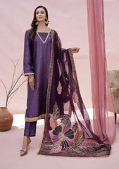 Pret Collection - Flores - Raw Silk - F#06 - PURPLE