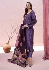 Pret Collection - Flores - Raw Silk - F#06 - PURPLE