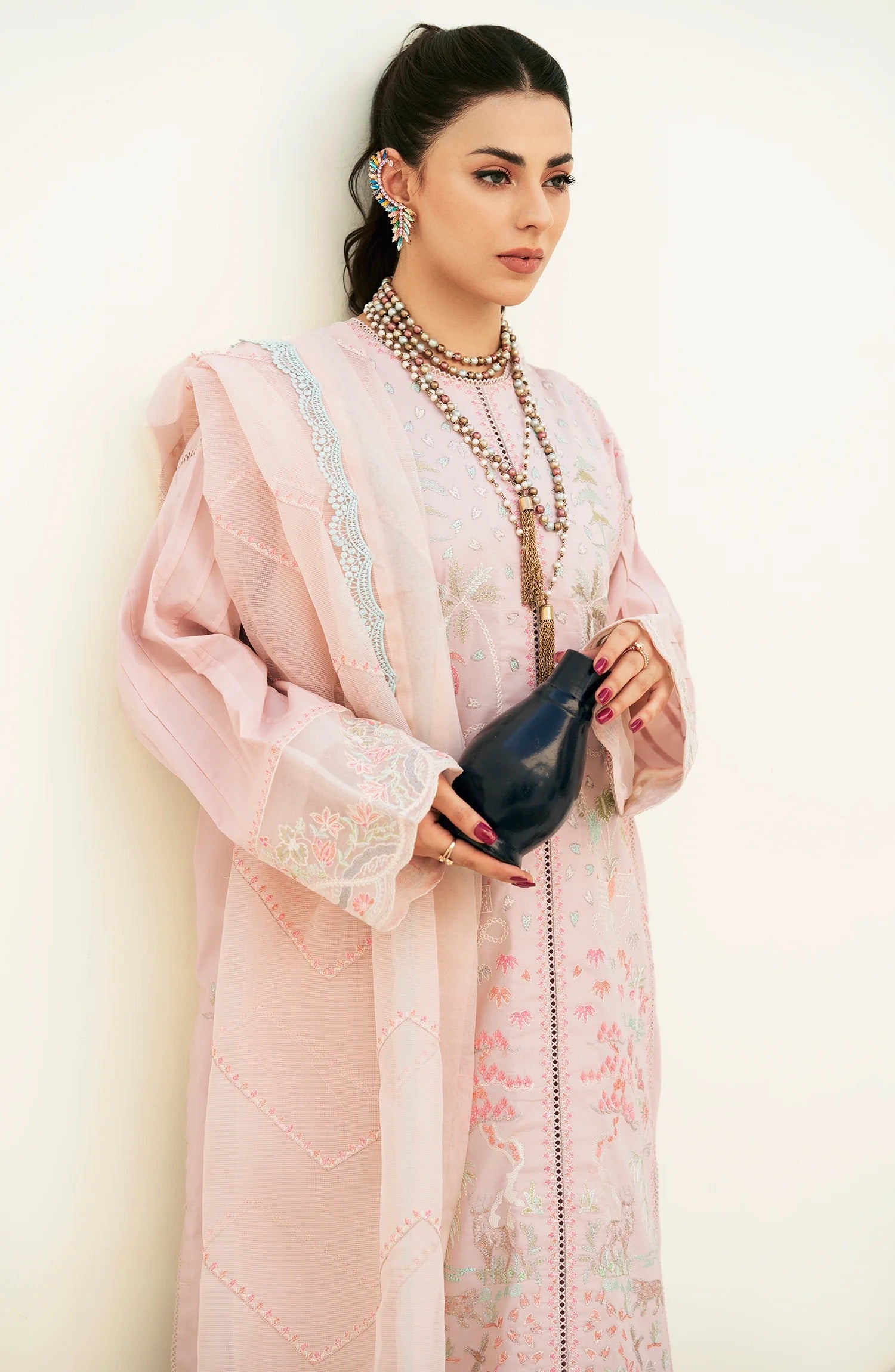 Lawn Collection - Maryum N Maria - Amaya - Luxe Pink (MLFD-120)