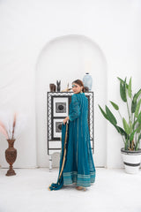Pret Collection - Manahils - Saffiya - KURTI 106-TEAL