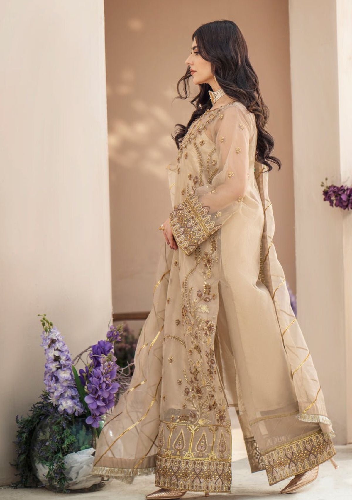Formal Collection - Mashq - Zainab - Gorgeous Gold (QFD-0069)