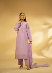 Winter Collection - Fozia Khalid - Silk Edit - Lilac Dreamscape - D#08