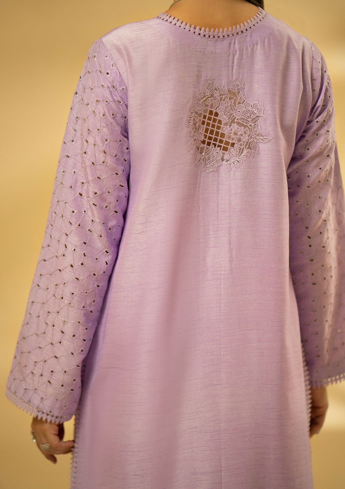 Winter Collection - Fozia Khalid - Silk Edit - Lilac Dreamscape - D#08