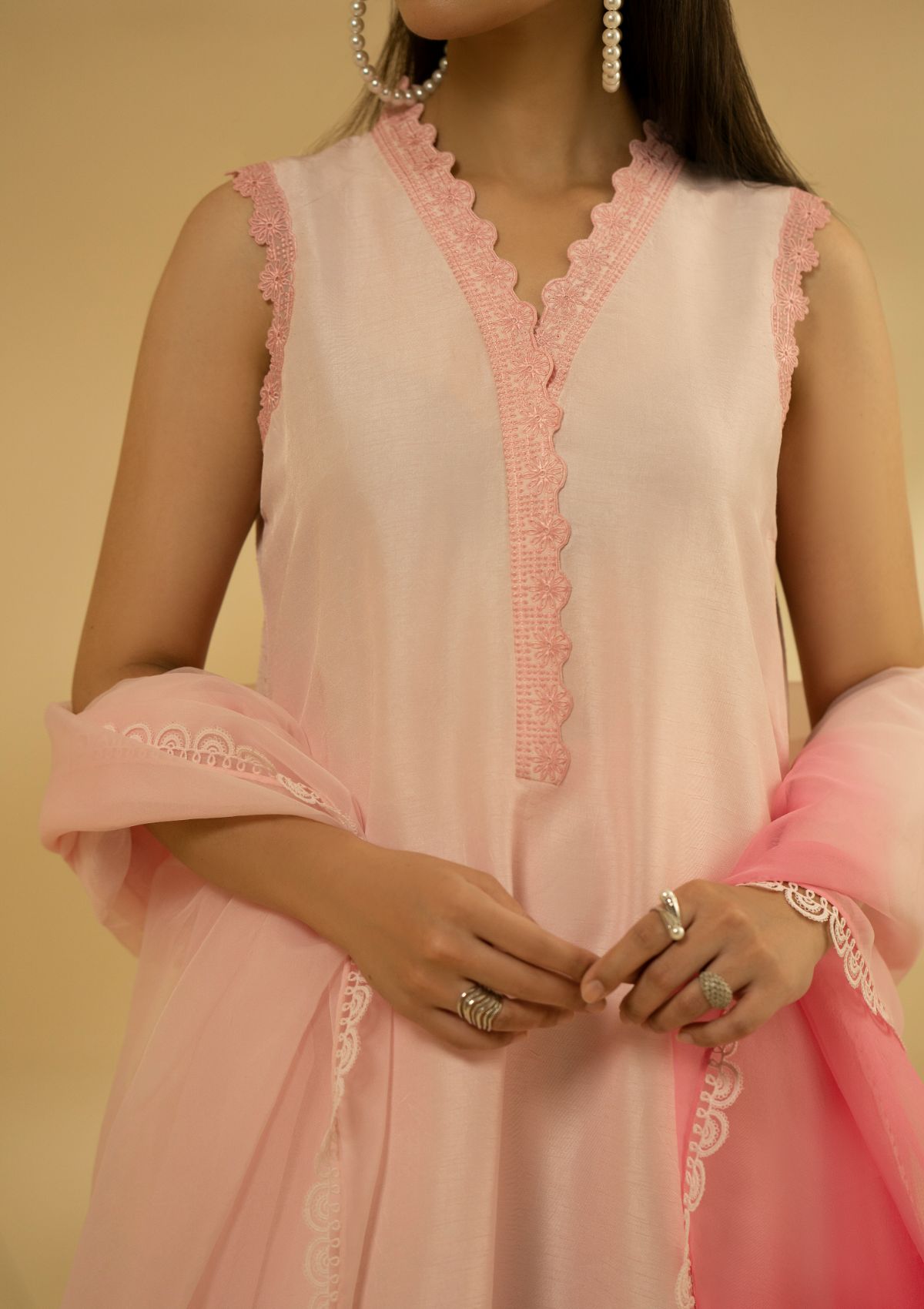 Winter Collection - Fozia Khalid - Silk Edit - Pastel Reverie - D#09